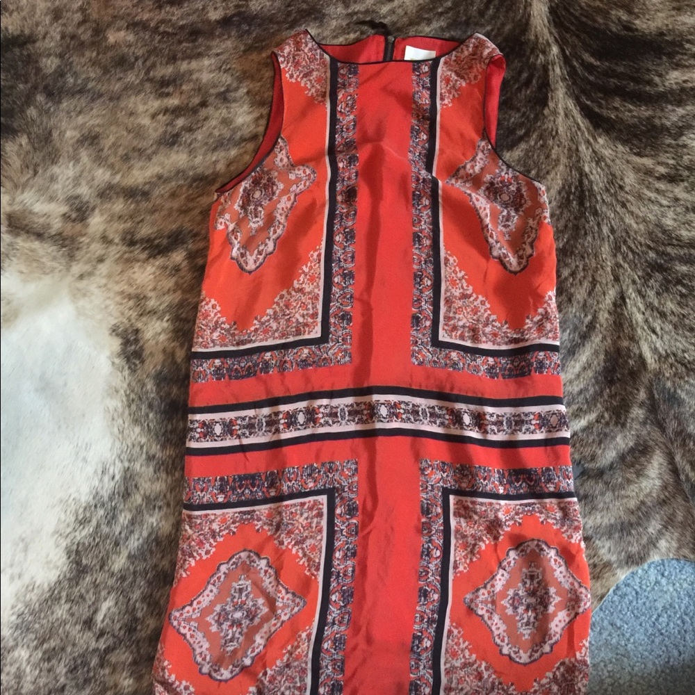 Maeve Bandana Print Silk Dress